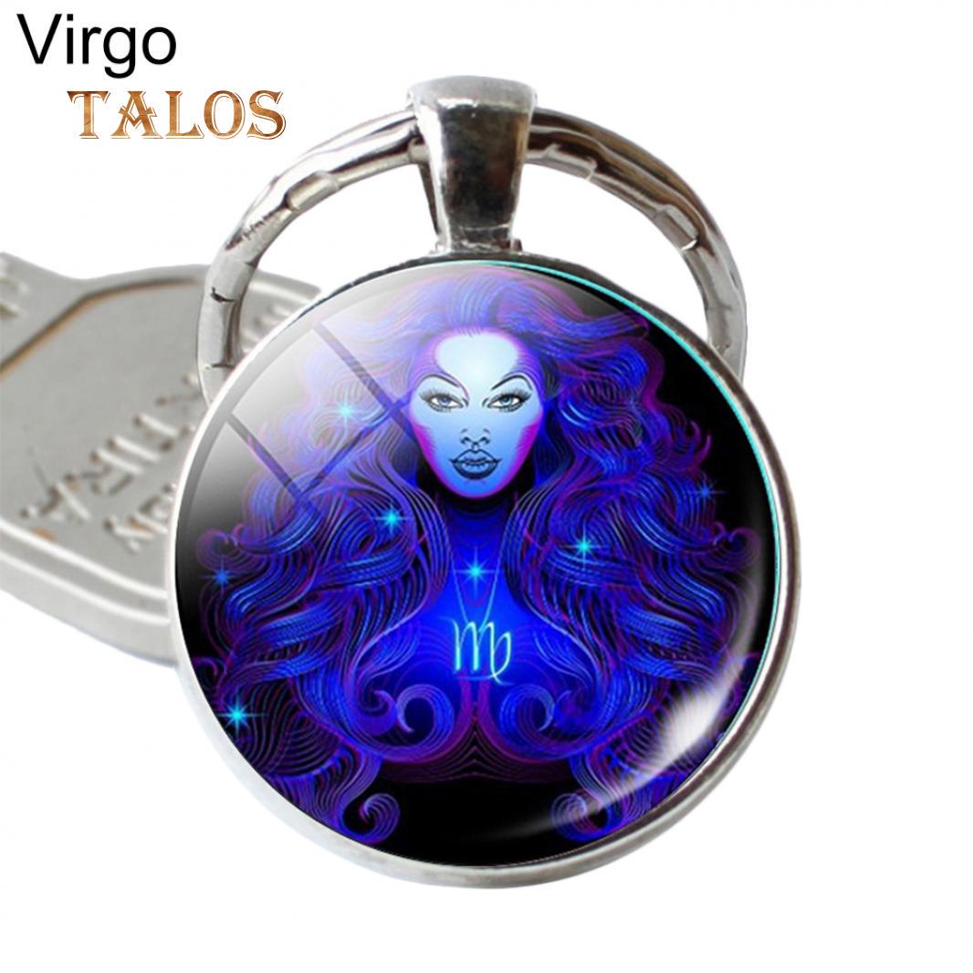 

Брелки для ключей с изображением знаков зодиака синий