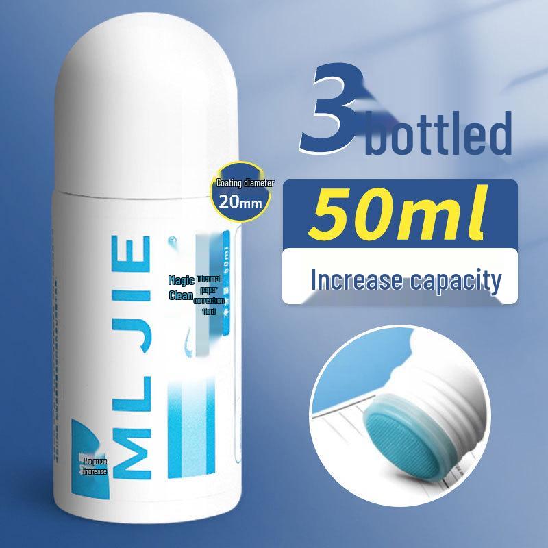 Confidential Seal Express: Privacy Protection Correction Fluid & Smear-Resistant Thermal Paper