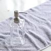 Glass Shampoo Dispenser Stainless Steel Pump Liquid Soap Essential Oil Emulsion Transparent Bottle Liquid Shower Gel Foam Bottle