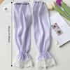 Sweet Sun Protection Lace Sleeve Breathable Polyester Long Arm Sleeves Hand Sleeves Fingerless Summer Arm Cover Sports