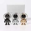 New Fashion 3D Astronaut Keychain Space Robot Spaceman Keychain Keyring Alloy Gift for Man Friend Creative Car Keychain Pendant