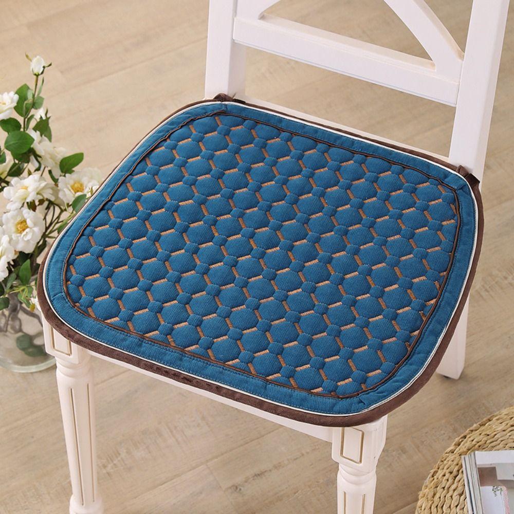 Soft Little Bear Dining Chair Cushion Non-Slip Winter Student Cushion  Living Room