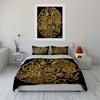 Vintage Clockwork Art Decor Set Multiple Sizes Kid'S And Adults' Bedroom Exquisite 3Pc Bedding Set, Gift