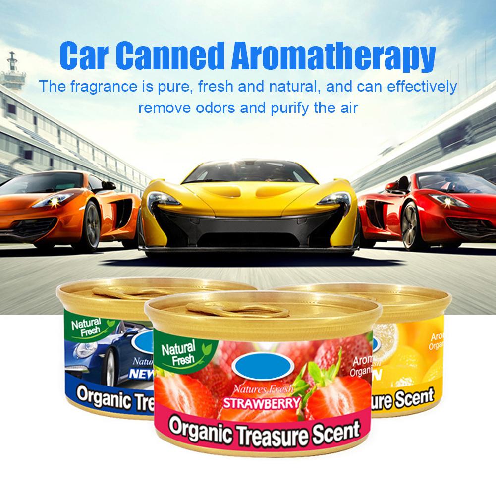 Car Air Fresheners Long-Lasting Car Flavoring Deodorizing Car Wood Block Aromatherapy Pleasant Refreshing Car Interior Supplies