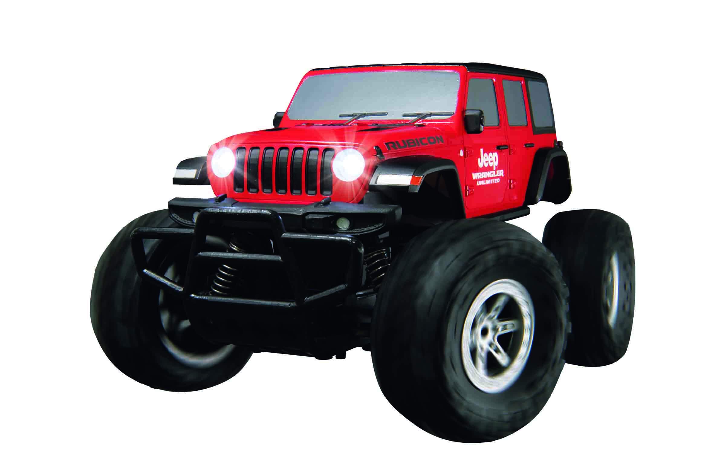 JOEZEN DIRTMAX Масштабная радиоуправляемая машина Jeep Wrangler Rubicon 1/18 JRVT082-RD