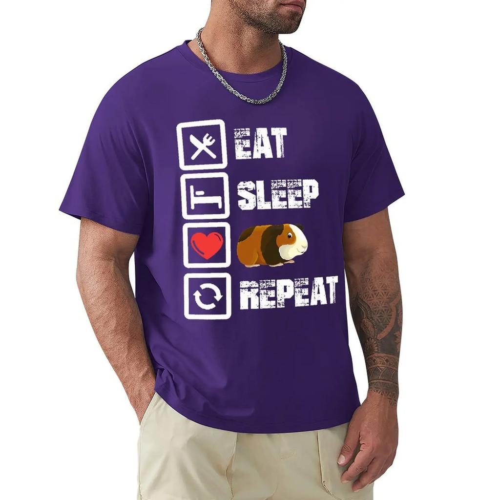 Guinea Pig T Shirt Harajuku Short Sleeve T-shirt 100% Cotton Graphics Tshirt Tops