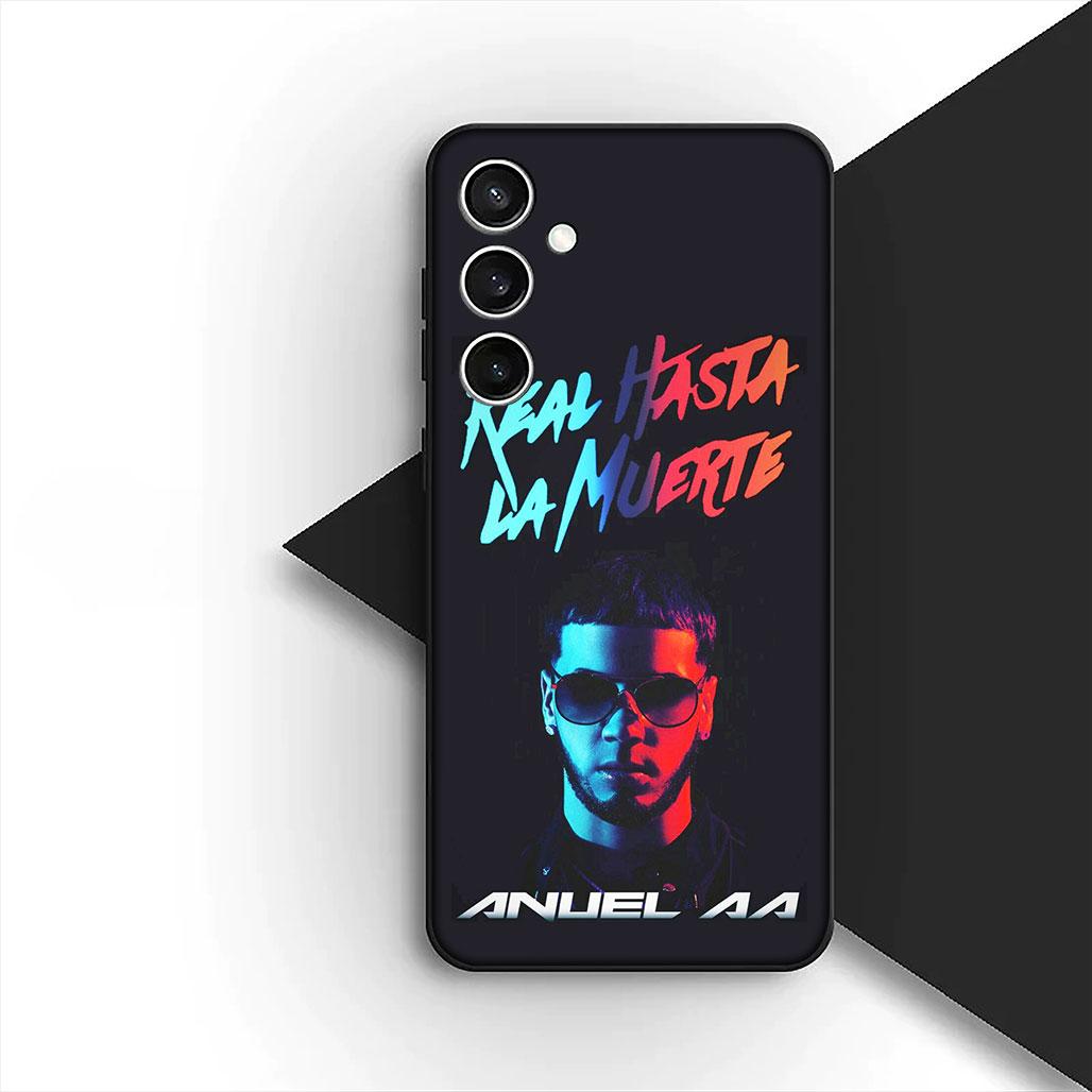

Anuel Hot AA Silicone Cover for Samsung Galaxy S10 Lite S8 S9 Plus A33 A34 A31 70 A71 A72 Note 20 9 8 Coque Phone Case Galaxy A33 5G