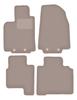 Beige Velour Floor Mats For: Mazda CX-9 I SUV (2006-2015)