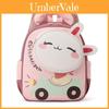 Adorable Cartoon Capybara Elementary School Backpack With Polyester Lining For Children