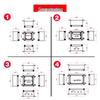 304 & 316L Stainless Steel Waterproof Terminal Junction Box for Outdoor Use