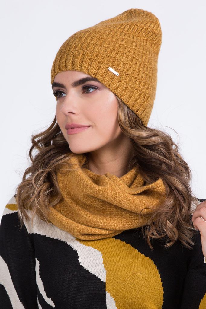 Nefra Women' Hat Mustard Color