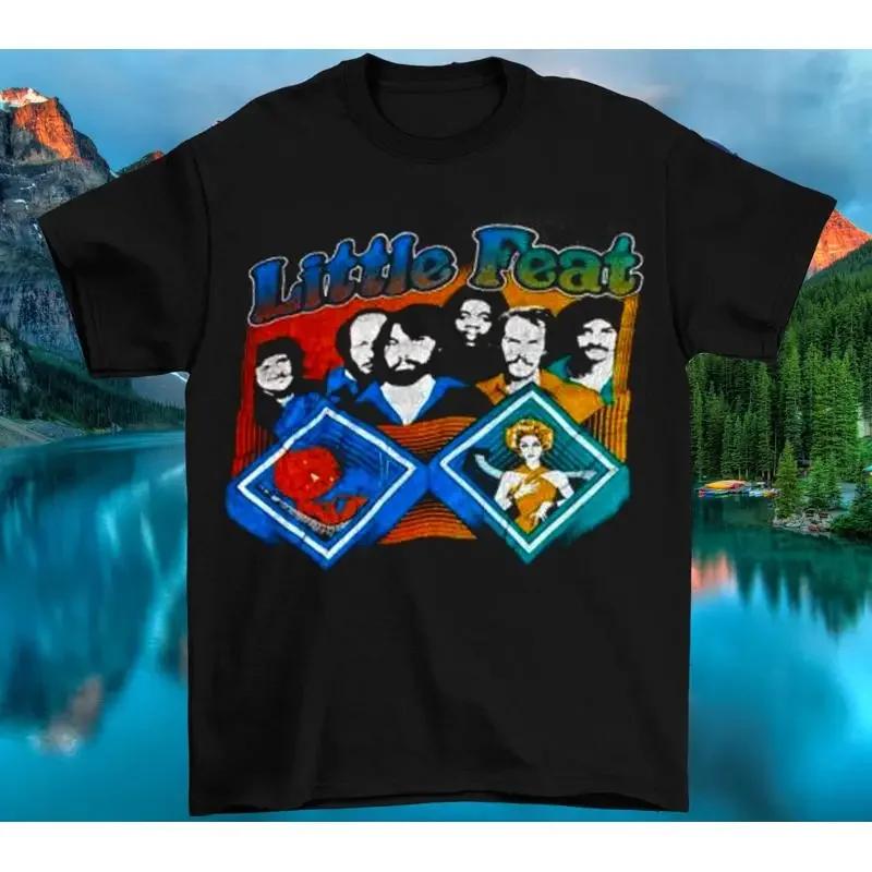 1979 Little Feet Tour T-Shirt Schwarz Größe S bis 5Xl Baumwolle