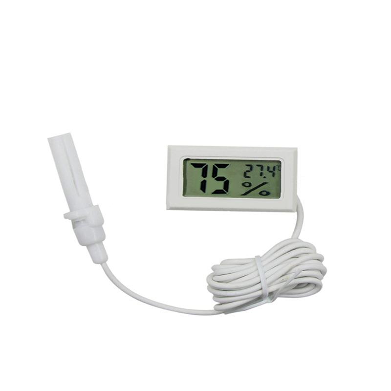 

Mini Humidity and Temperature Gauge LCD Digital Monitor for Fridge and Aquarium