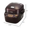 Zojirushi Pressure IH Pot Bordeaux EL-MB30-VD