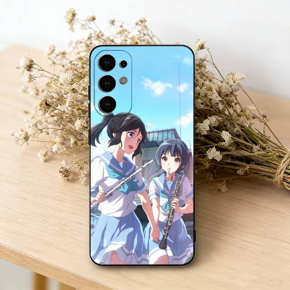 Euphonium&Trumpet School Band Aesthetic PhoneCase For Samsung S25,S24,S21,S22,S23,S30,Ultra,S20,Plus,Fe,Lite,Note,10,Black Cover