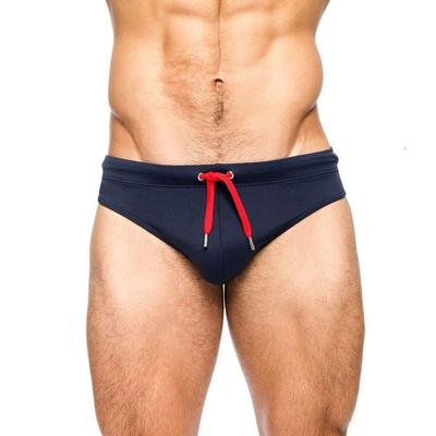UXH Herren Übergröße Sexy Dreieck Badeslips - Einfarbig Strand Bademode