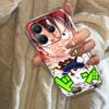 Straw Hat Luffy Case For Xiaomi Redmi Note 15 14 13 12 11 Pro Plus O-One Pieces Cover For Redmi 15C 15 14C 13C Clear Phone Cases