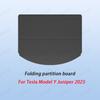 For Tesla Model Y Juniper Launch 2025 Rear Trunk Cargo Cover Retractable Partition Luggage Carrier Curtain Protector Accessories
