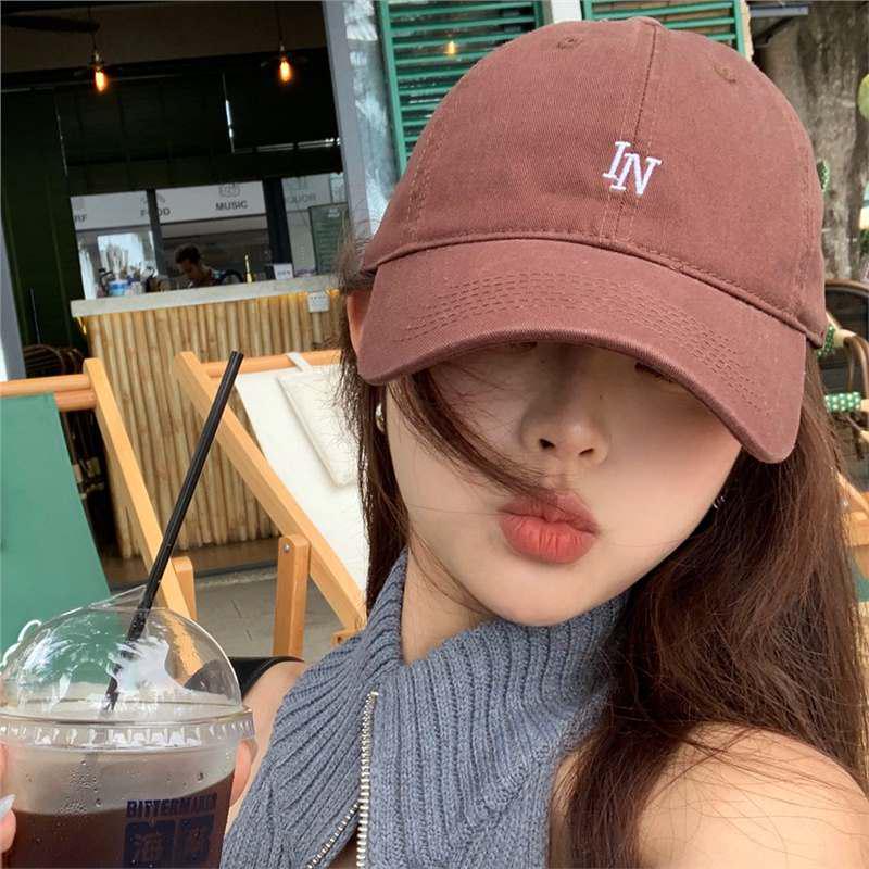 2024 Softtop Bestickte Baseballkappe für Kinder mit großen Köpfen, Gesichtsschlankmachend, Vielseitig für Sport und Reisen.