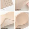 Strapless Invisible Push-Up Bra for Women, Anti-Slip, Wire-Free, Seamless Side Support.
