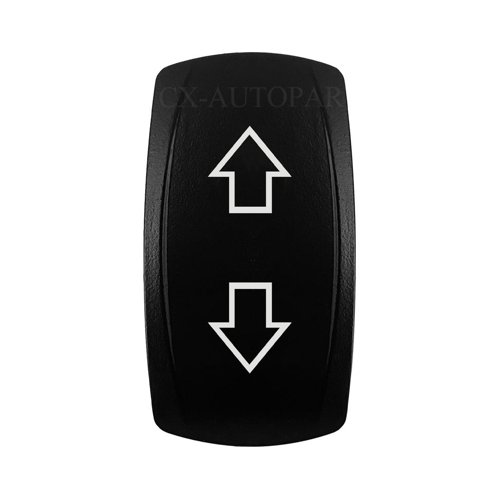 Laser-Engravable Rocker Switch Cap (No Body) - Switch Actuator Cover Replacement for 12V 24V Car Boat ATV Carling ARB Narva