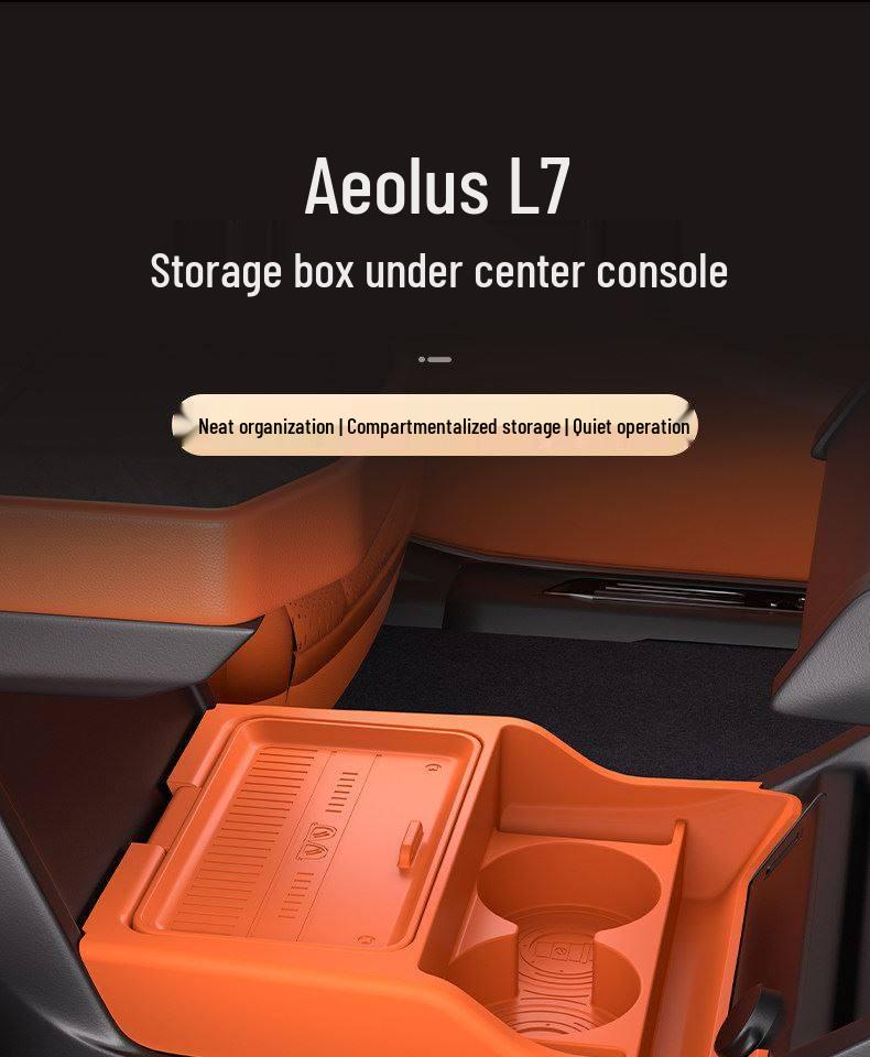 Fengshen L7 Center Console Lower Storage Box: Fits 25 Models