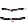 Car Accessories Trunk Rear Bumper Carbon Fiber Stickers For Hyundai I10 I30 I40 IX20 IX35 Tucson Solaris Accent Azera Elantra mb2