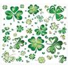 Bathroom Wall Stickers Festive Atmosphere Wall Decal Green 90x78cm For Home 1Set