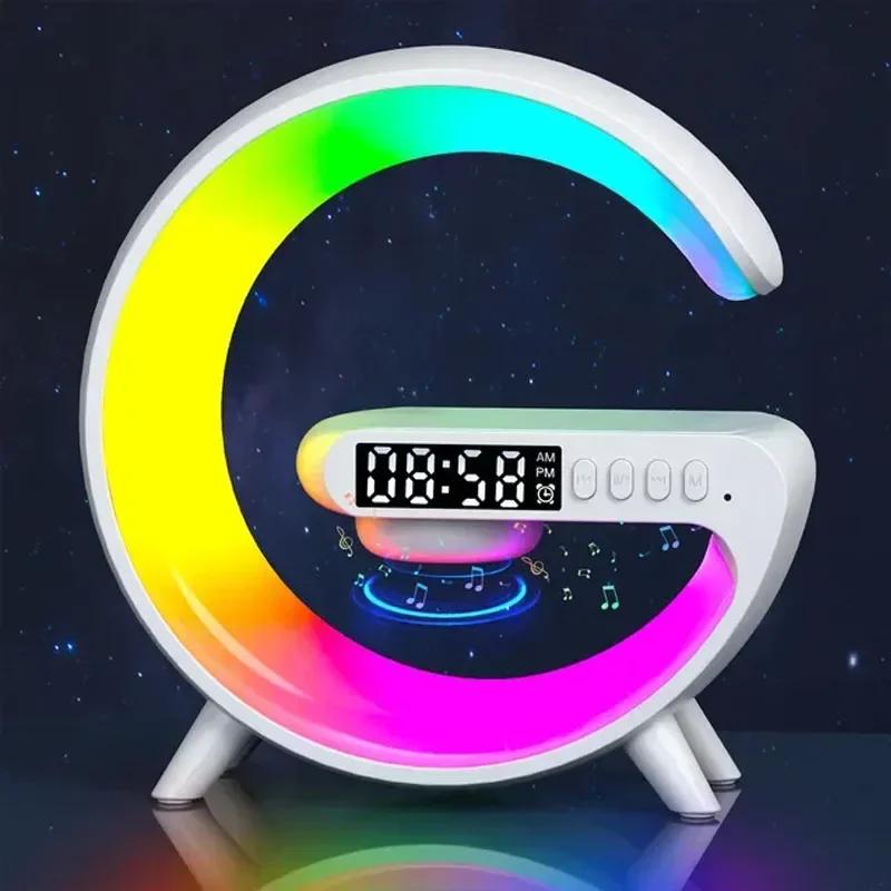 Multi-function Wireless Charger, Speaker Stand, TF, RGB, Night Light, 10W, Fast Charging Station