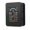 10 in 1 HCHO Meter, Portable Temperature and Humidity Meter with Color Screen for Home,  , Vehicle, Detect PM0.3 PM2.5 PM10 CO2 CO TVOC