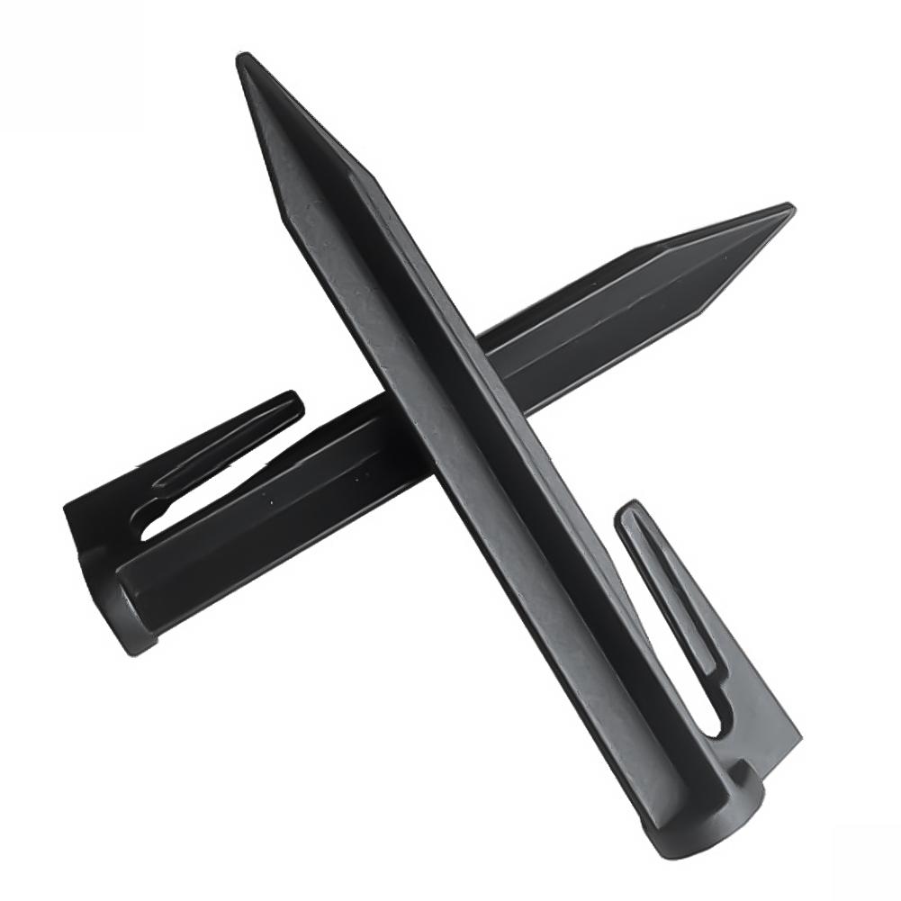 100pcs Ground Spikes Fixing Pins Boundary Nail Tools Boundary Nail Lawn Stake Kit Garden Lawn Netting Camping Home Gardening