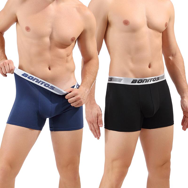 1Pcs Men's Panties Cotton Men Boxers Comfortable Underwear For Man Print Underpants