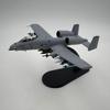 1:100 A-10A Plane Model Aircraft Simulation Display Stand Metal Alloy Fighter Realistic