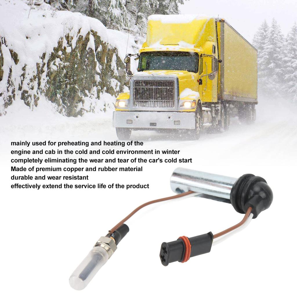 2KW Glow Plug Repair Kit Webasto Eberspacher Parking Heater Maintenance Set Replacement for Air Heater Ignition Glow Pin Plug