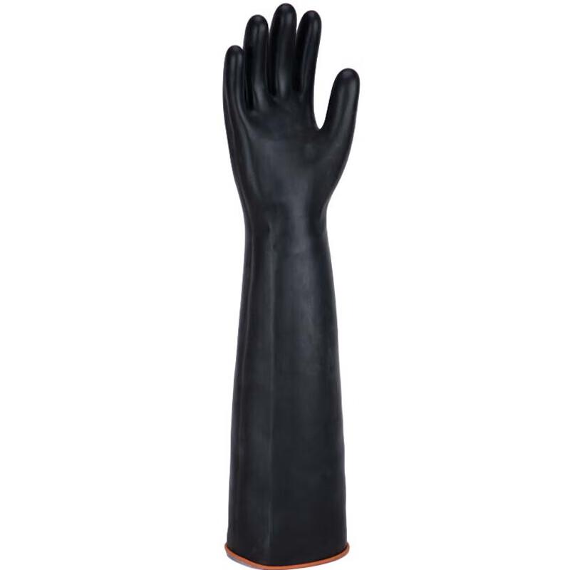 Wulishan Thickened Industrial Acid & Alkali Resistant Latex Gloves