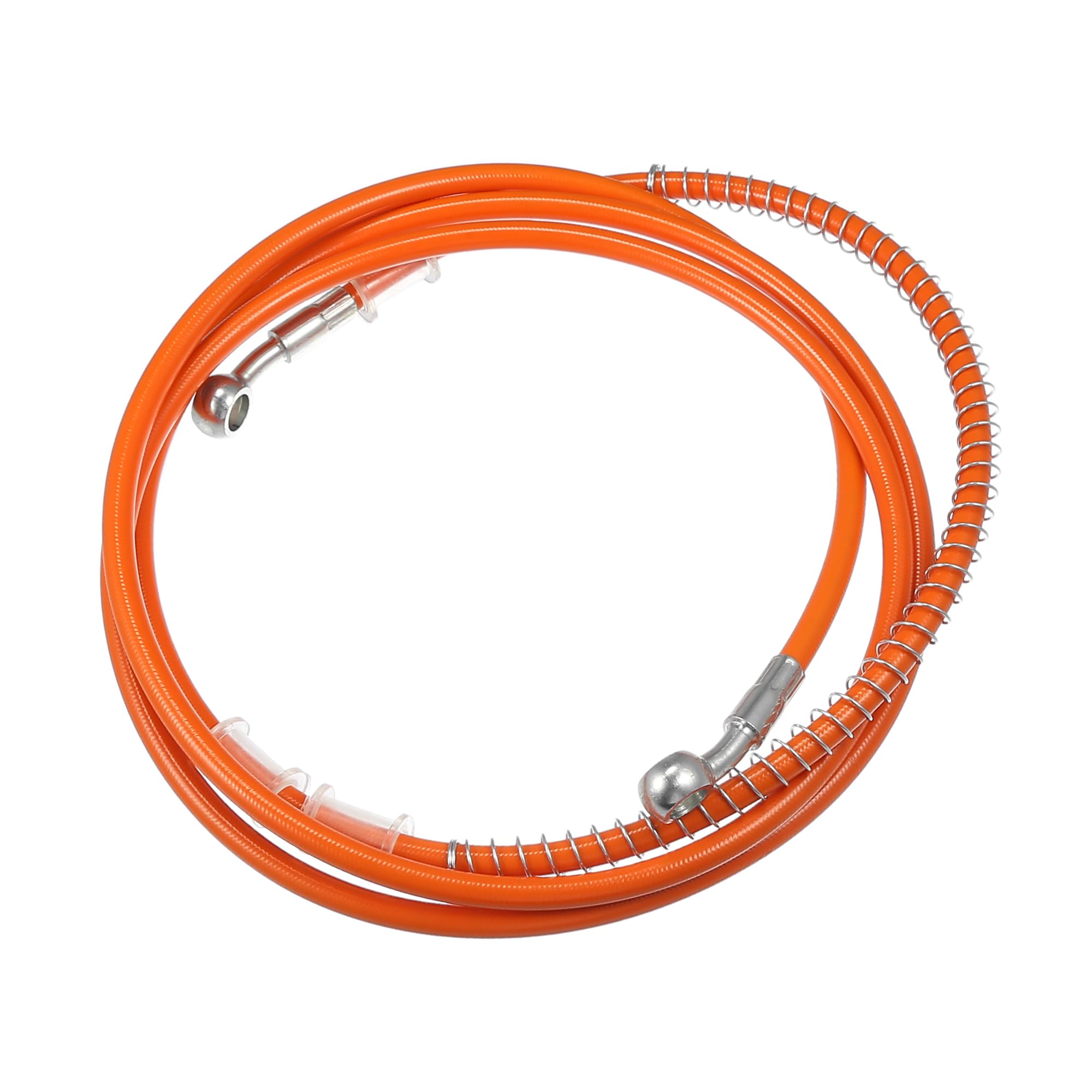 VekAuto Bike Brake Hose Clutch Hose Oil Hose with Spring 220cm оранжевый