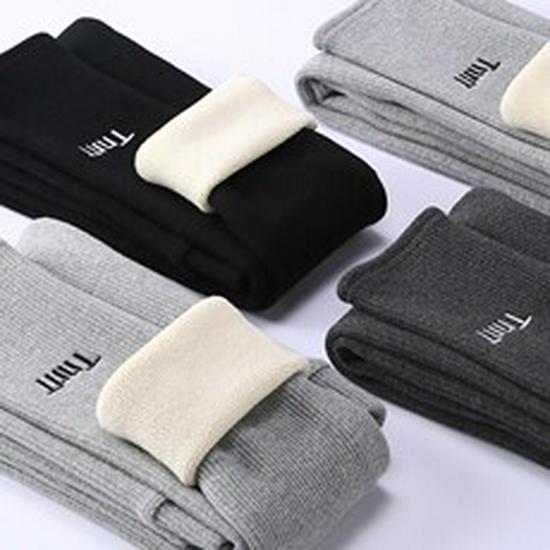 Autumn/Winter Thickened Velvet Lambskin Warm Cotton Harem Sports Pants