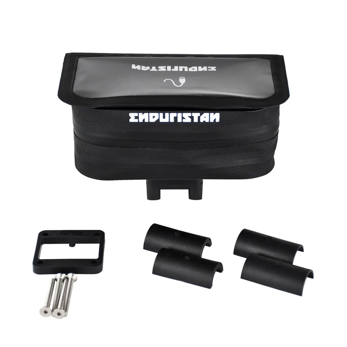 

Enduristan Waterproof Motorcycle Luggage Bag for Adventures and Handlebar Large Size Off-Road Touring, Bag, чёрный