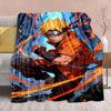 Naruto Anime Flanelová deka - Měkká teplá ideální na pohovku, do postele, na kempování, cestování, do kanceláře, domácí dekorace -QJY