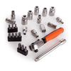 Jeu de douilles BAHCO 1/4 po 25 pcs SL25 - Alliage d'acier haute performance - Finition micro mate