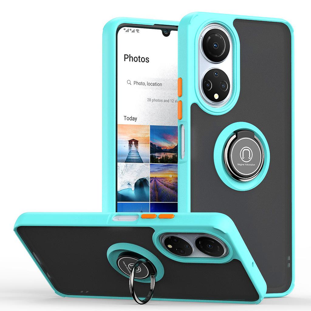 For Huawei Honor X7 Shockproof Cover 360° Rotate Bracket Case Ring Magnetic Support Honor X7 Case Magnetic Holder Phone Case