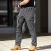 Men'sl Cargo Pants, Outdoor Working  Fishing, Camping, Wear-resistant Work Pants With Zipper And Multi-pocket