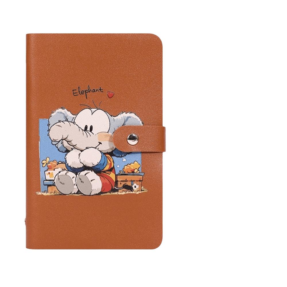 Password Lock Money Saving Book Portable Budget Planner Convenient Cash Saving Binder Unisex