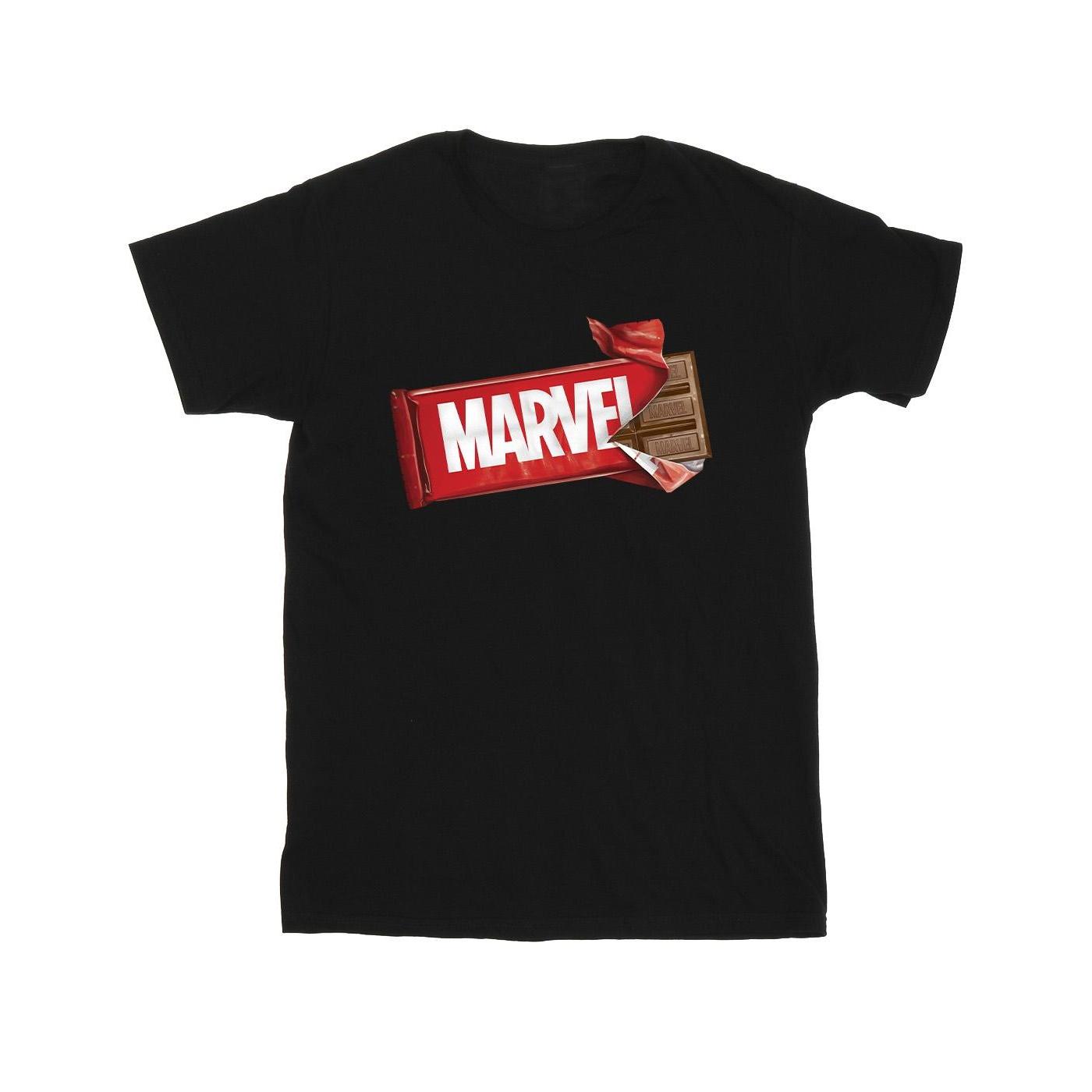 Pertemba FR - Apparel Marvel Universe Heren Marvel Chocolade T-shirt L zwart