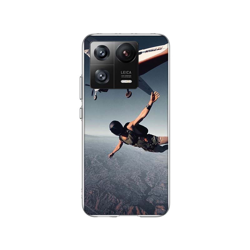 Extreme Adventure Parachuting Phone Case For Xiaomi Poco F7 Ultra X7 X6 M8 M7 M6 M4 M3 Pro X4 Mi 15 15T 14 14T 12T 12S 10T Pro 1