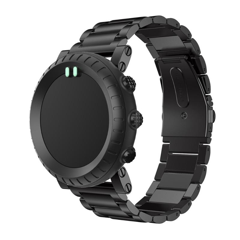 Metall-Uhrarmband Edelstahl-Armband Riemen Dickes Design für mehr Komfort Unisex Geeignet für Alle Anlässe