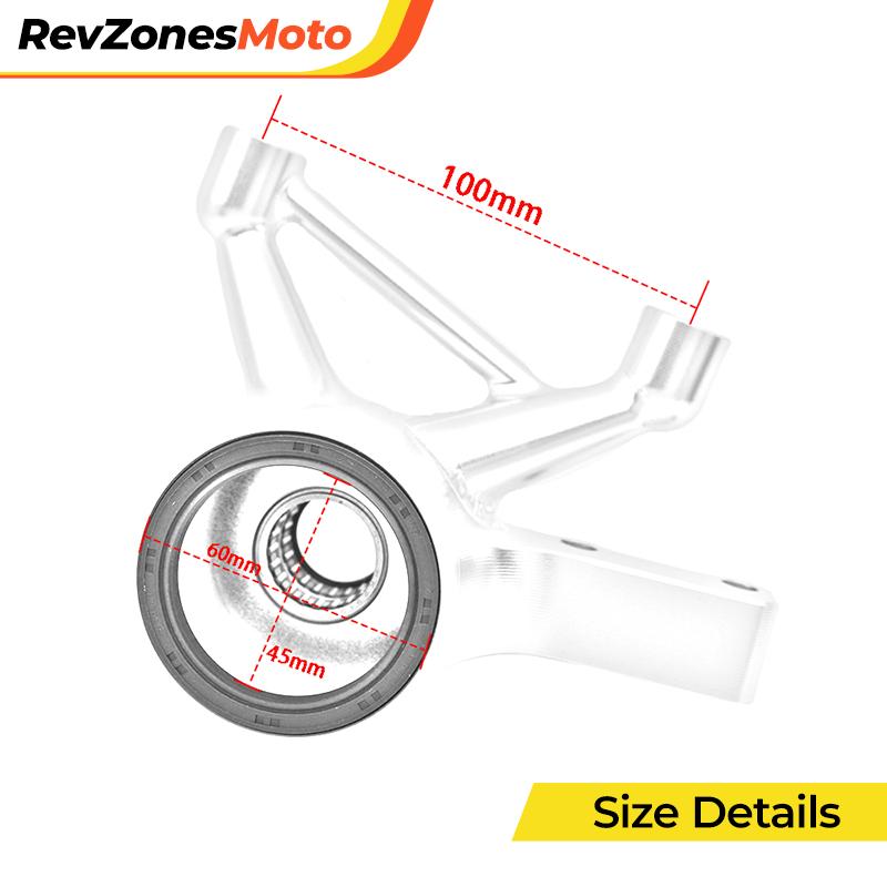 Vespa Sprint Primavera 150 GTS300 Front Brake Caliper Monoblock Bracket CNC Aluminum Motorcycle Mounting Adapter