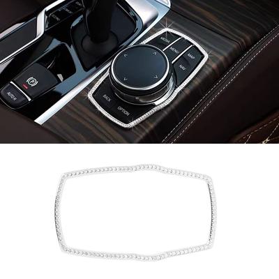 PIFOOG Bling Interior Accessories BMW Multimedia Knob Cover Center Console Cover iDrive Accessories Parts