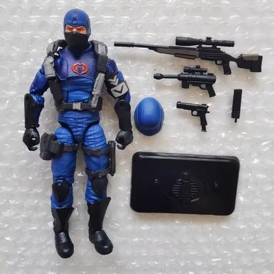 Latest Popular In Stock 6 Inch G.I. Joe Gi Joe Classified Serie Retro Snake Eyes Cardback Cobra Trooper Mobile Action Figurine Model Present