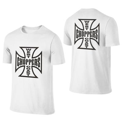 100 Cotton the West CHoPPerS CoaSt Motorcycles Factory Merch TShirt Unisexs Double Sided T Shirt Unisex Crew Neck Shirts Tops S6XL
